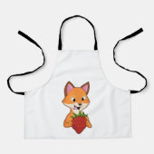 Fox mit Strawberry Schürze (Vorderseite)