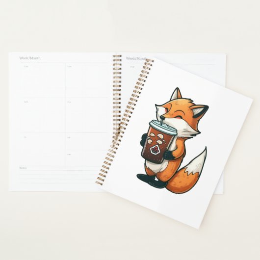Fox mit Tasse Planer (Anzeige)