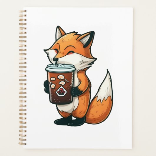 Fox mit Tasse Planer (Vorderseite)