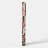 Fox mit traumhaft rosa Blüte Case-Mate iPhone Hülle (Rückseite / Rechts)