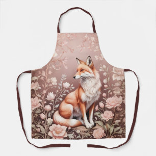 Fox mit traumhaft rosa Blüte Schürze