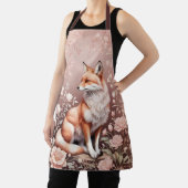 Fox mit traumhaft rosa Blüte Schürze (InSitu)