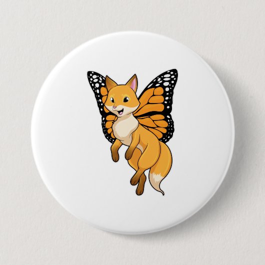Fox mit Wing Button (Vorderseite)