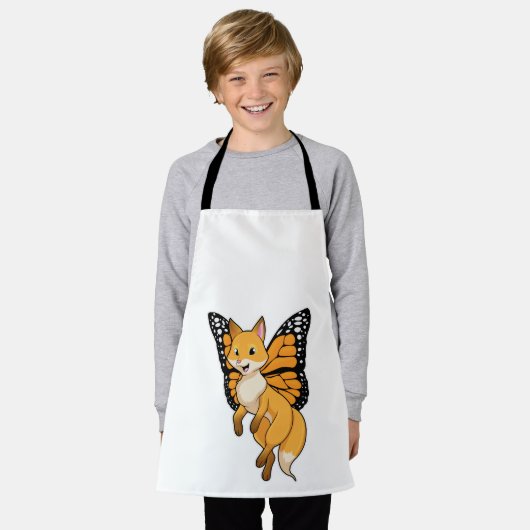 Fox mit Wing Schürze (Getragen)
