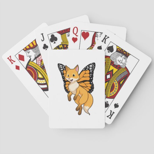 Fox mit Wing Spielkarten (Rückseite)