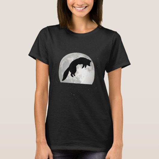 Fox Moon Red Fox 1 T-Shirt (Vorderseite)