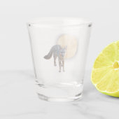 Fox Moon Shot Glass Schnapsglas (Rückseite)