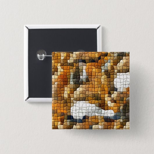 FOX MOSAIC BUTTON (Vorne & Hinten)