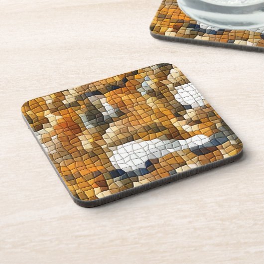 FOX MOSAIC GETRÄNKEUNTERSETZER (Linke Seite)