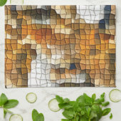 FOX MOSAIC HANDTUCH (Gefaltet)