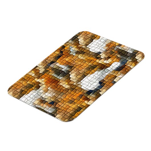 FOX MOSAIC MAGNET (Linke Seite)