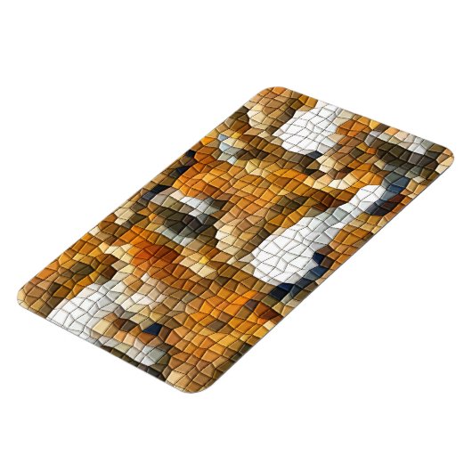 FOX MOSAIC MAGNET (Linke Seite)