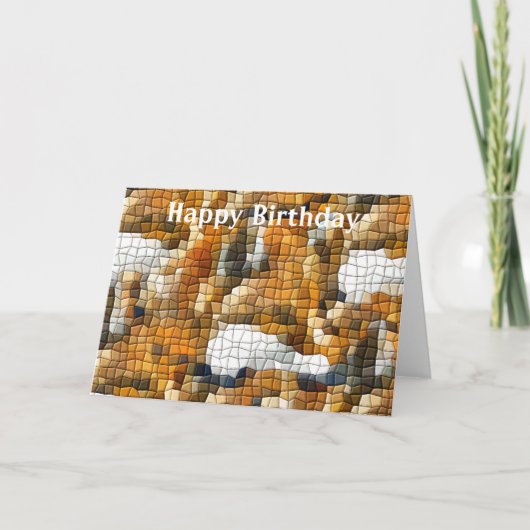 FOX MOSAIK KARTE (Vorderseite)