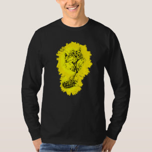 Fox Motif Sly Animal Colorful Forest Animals Desig T-Shirt