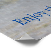 Fox Motivierend Poster (Ecke)