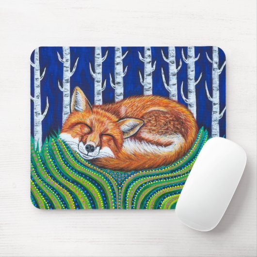 Fox Mousepad (Mit Mouse)
