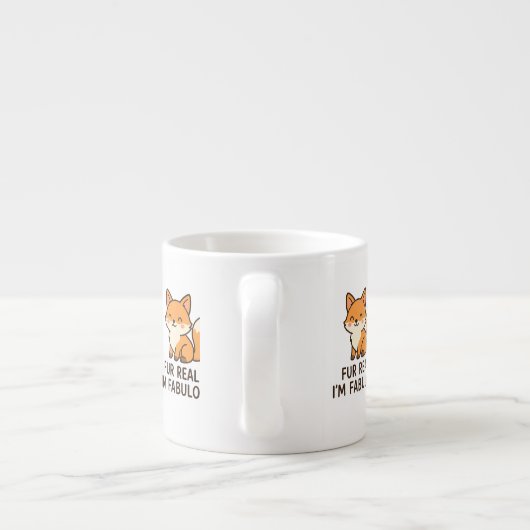 Fox mug espressotasse (Rückseite)