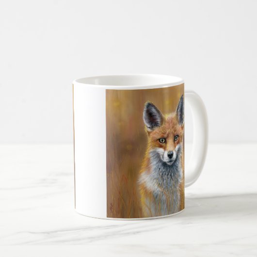 Fox mug kaffeetasse (VorderseiteRechts)