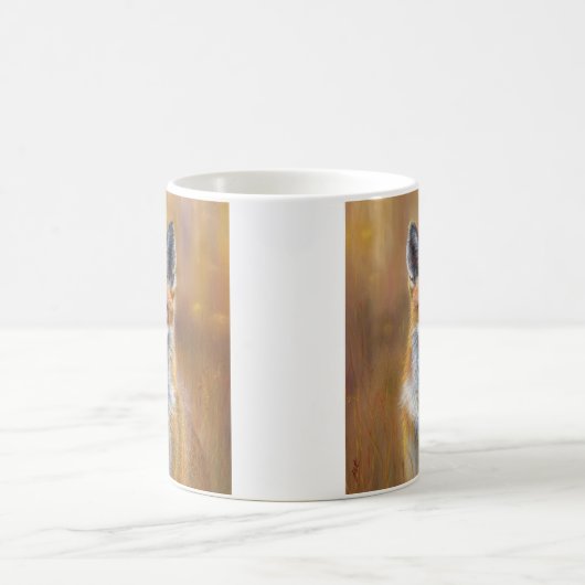 Fox mug kaffeetasse (Mittel)