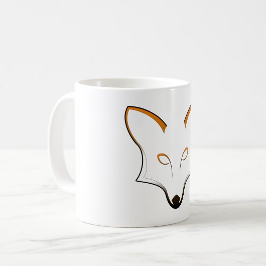 Fox Mug Kaffeetasse (Vorderseite Links)