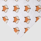 Fox-Muster Seidenpapier (Ausschnitt)