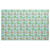 Fox-Muster Stoff (Fat Quarter (45,7 x 55,9 cm))