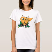 Fox N Flowers T-Shirt (Vorderseite)