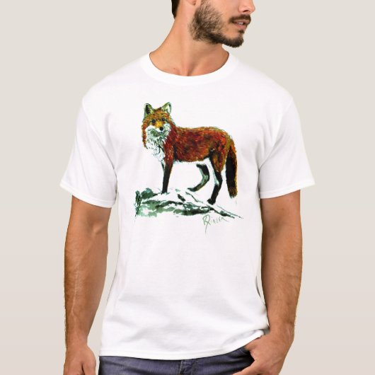 Fox-NachtShirt T-Shirt (Vorderseite)