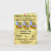 Fox named Dice Einladung (Vorderseite)