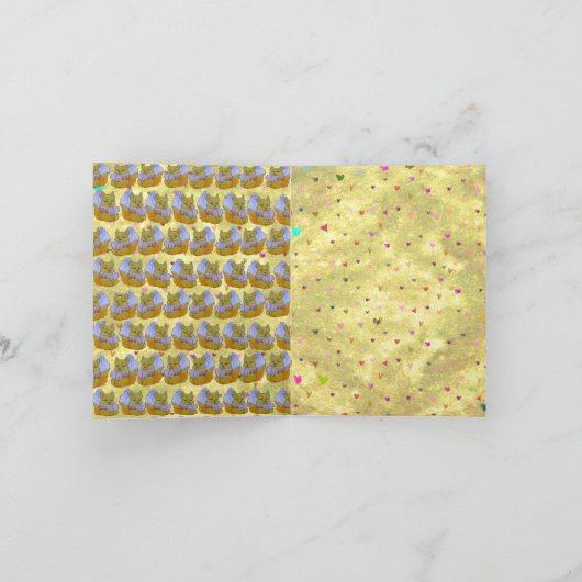 Fox named Dice Einladung (Innenseite)