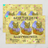 Fox named Dice Einladung (Vorne/Hinten)