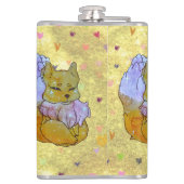 Fox named Dice Flachmann (Rückseite)