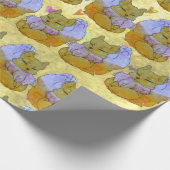 Fox named Dice Geschenkpapier (Ecke)