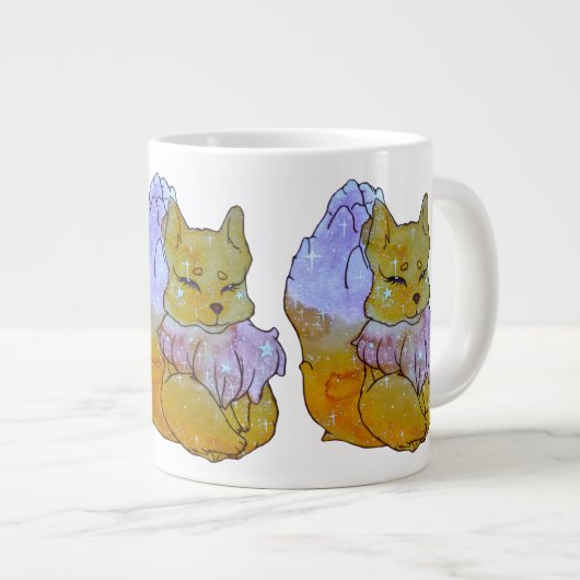 Fox named Dice Jumbo-Tasse (Vorderseite Rechts)