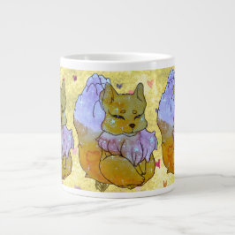Fox named Dice Jumbo-Tasse