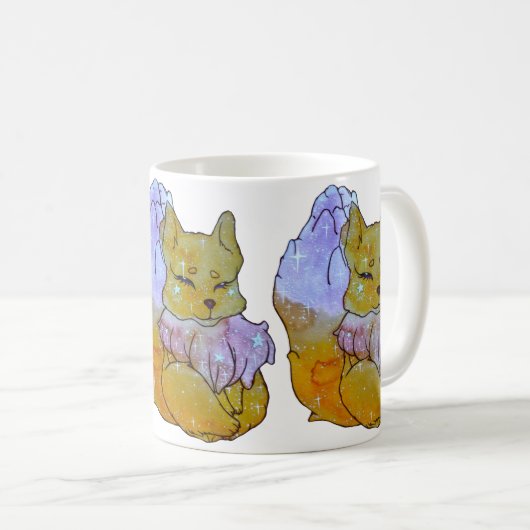 Fox named Dice Kaffeetasse (VorderseiteRechts)