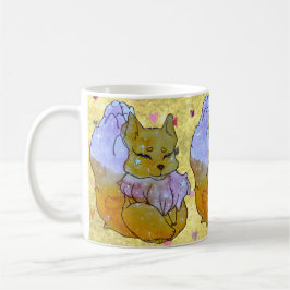 Fox named Dice Kaffeetasse