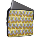 Fox named Dice Laptopschutzhülle (Vorne Rechts)