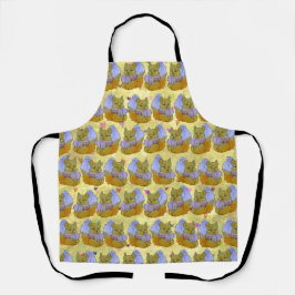 Fox named Dice Schürze