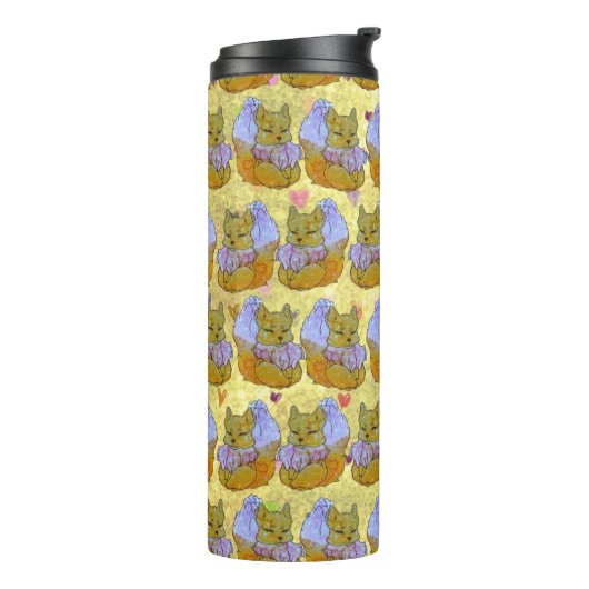 Fox named Dice Thermosbecher (Nach links gedreht)