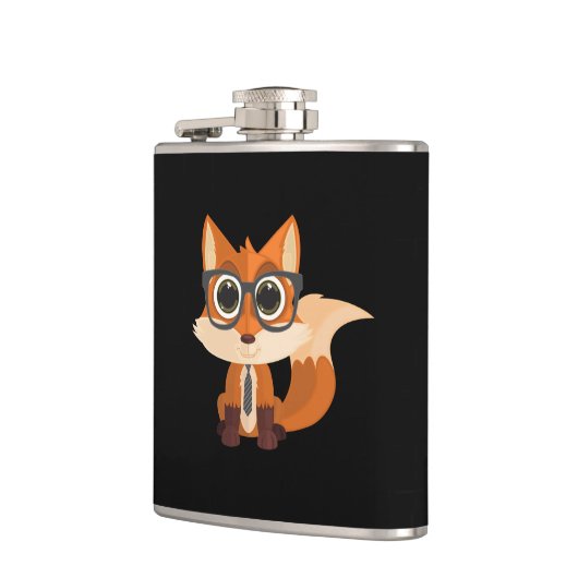 Fox-Nerd Flachmann (Links)