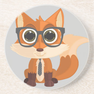 Fox-Nerd Untersetzer