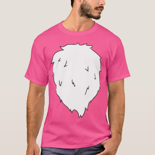 Fox Niedlich Fox Belly Halloween T-Shirt (Vorderseite)