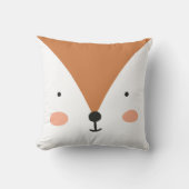 Fox Niedlich Green Kinderzimmer Baby Room Kissen (Vorderseite)