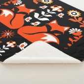 Fox Nordic Skandinavien Folklore Art Sherpadecke (3/4)