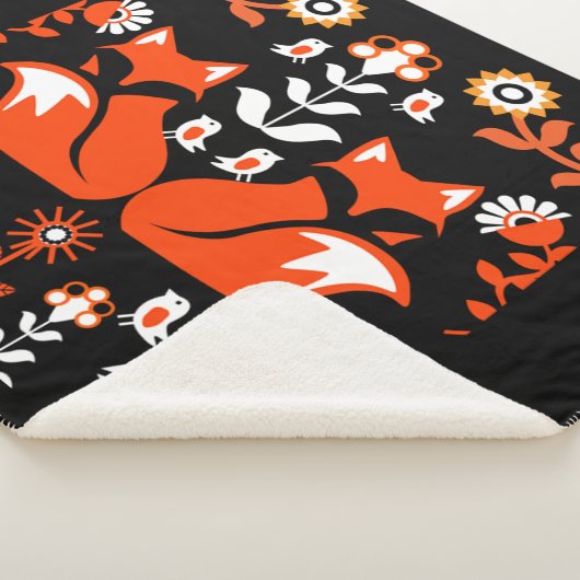 Fox Nordic Skandinavien Folklore Art Sherpadecke (3/4)