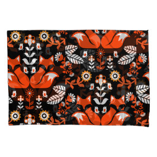 Fox Nordic Skandinavier Folk Art Tableclout Kissenbezug