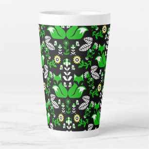 Fox Nordic Skandinavier Folk Art Tableclout Milchtasse