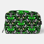 Fox Nordic Skandinavier Folk Art Tableclout Waschbeutel (Rückseite)