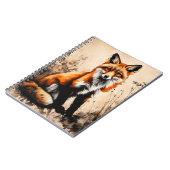 Fox Notebook Journal Notizblock (Linke Seite)
